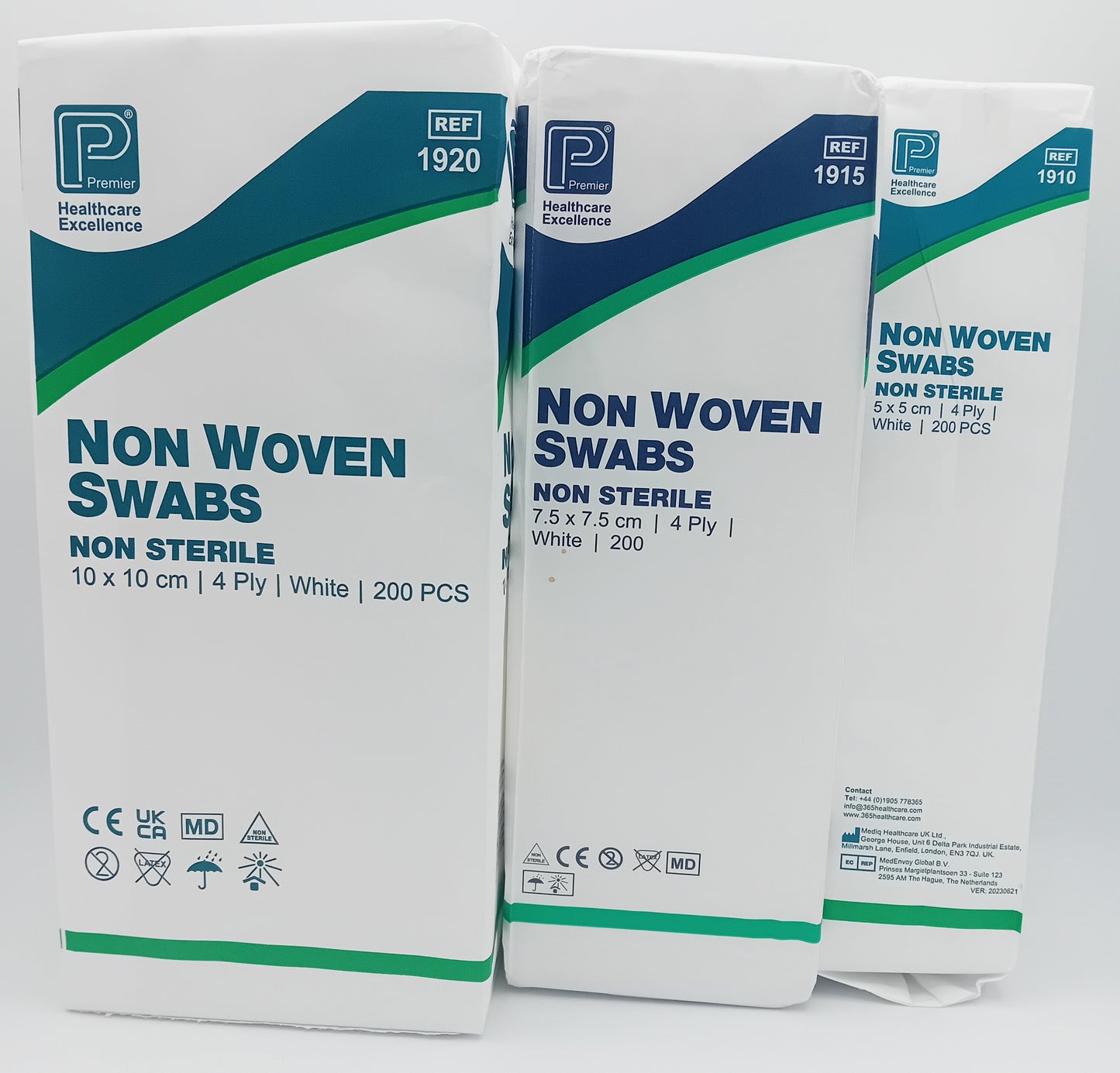 Non Woven Swabs Non-Sterile 4 Ply