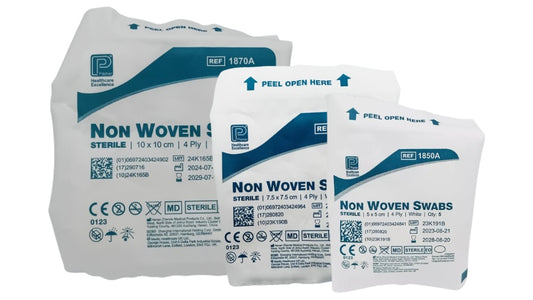 Non Woven Swabs Sterile 4 PLY