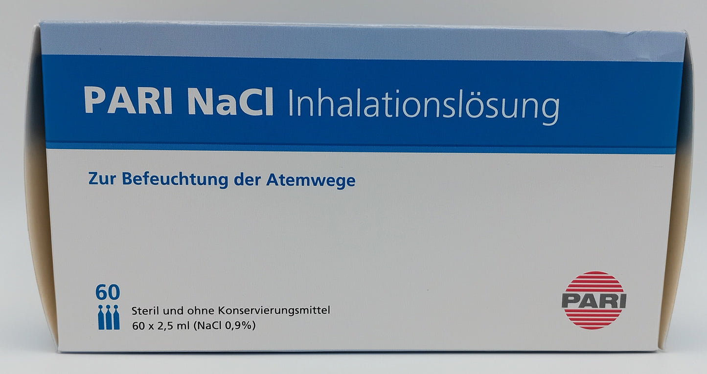 Pari NaCI Inhalation Solution Box of 60