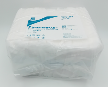 Premier Non-Sterile Dressing Pad 10cm x 20cm - Pack of 50