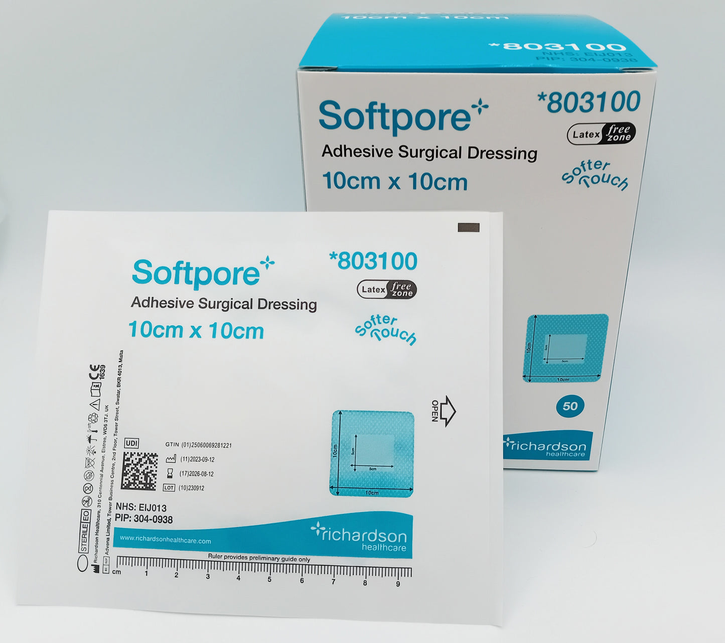 Softpore Adhesive Surgical Dressings