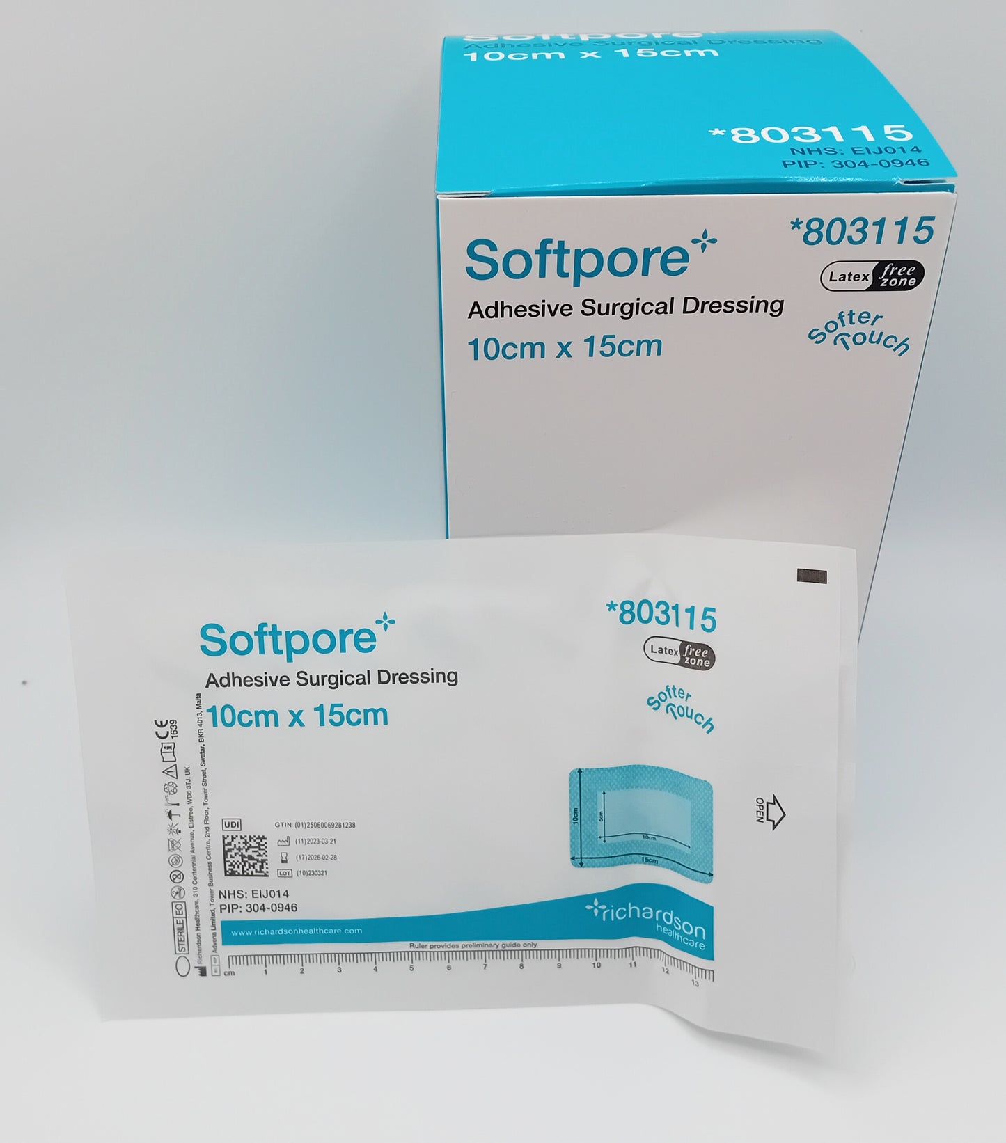 Softpore Adhesive Surgical Dressings