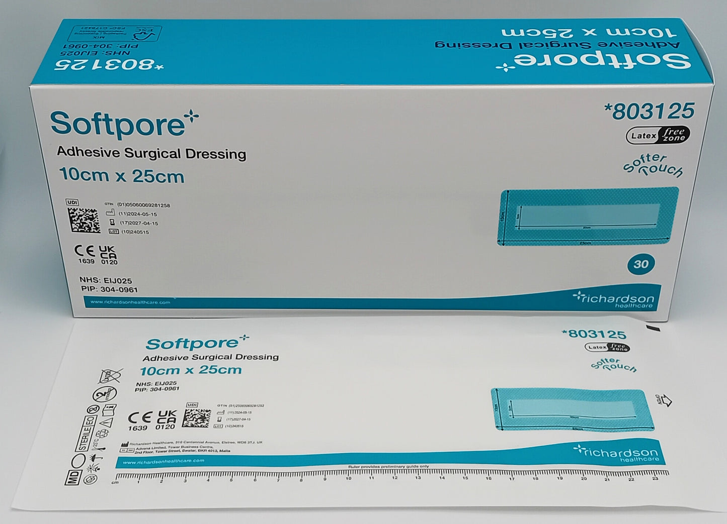 Softpore Adhesive Surgical Dressings