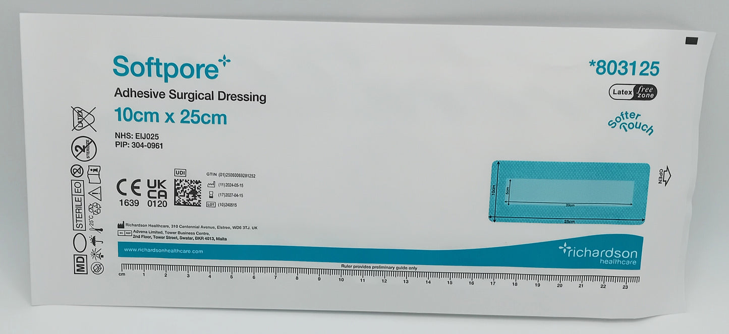 Softpore Adhesive Surgical Dressings