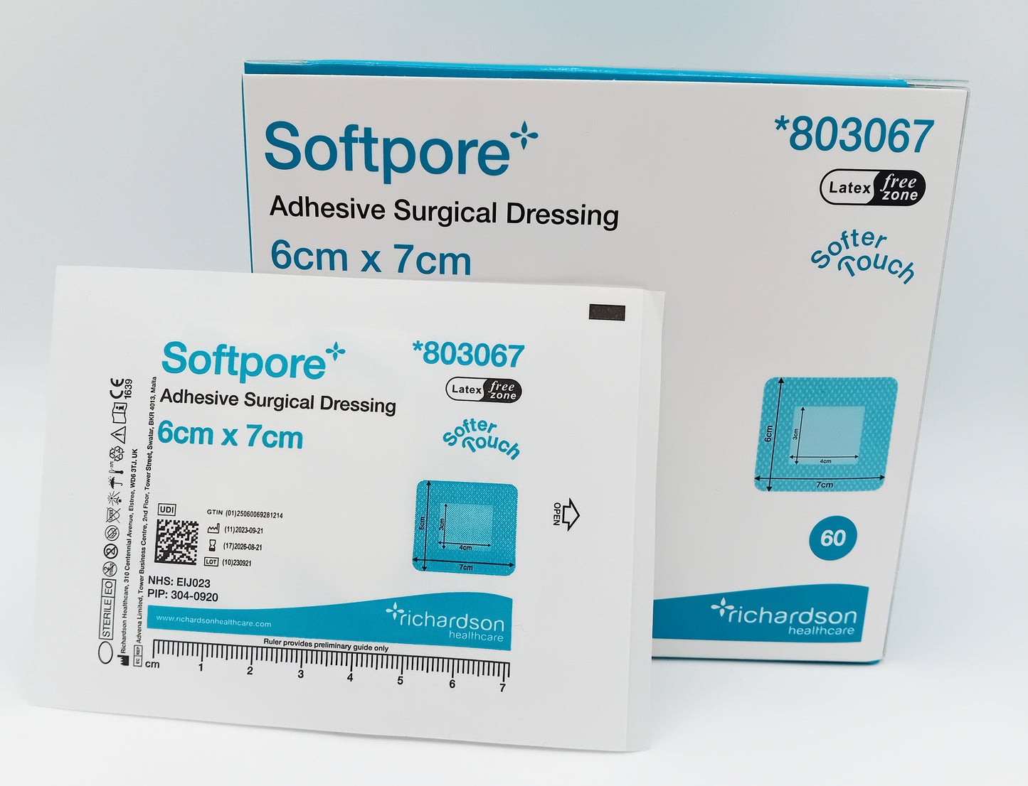 Softpore Adhesive Surgical Dressings