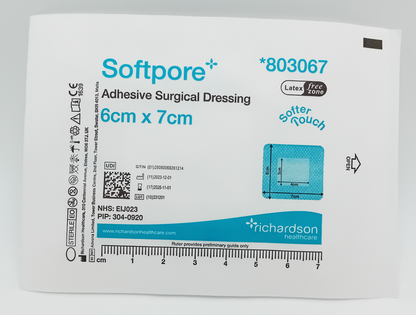 Softpore Adhesive Surgical Dressings