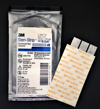 3M Steri-Strip Butterfly Stitches Skin Wound Closures