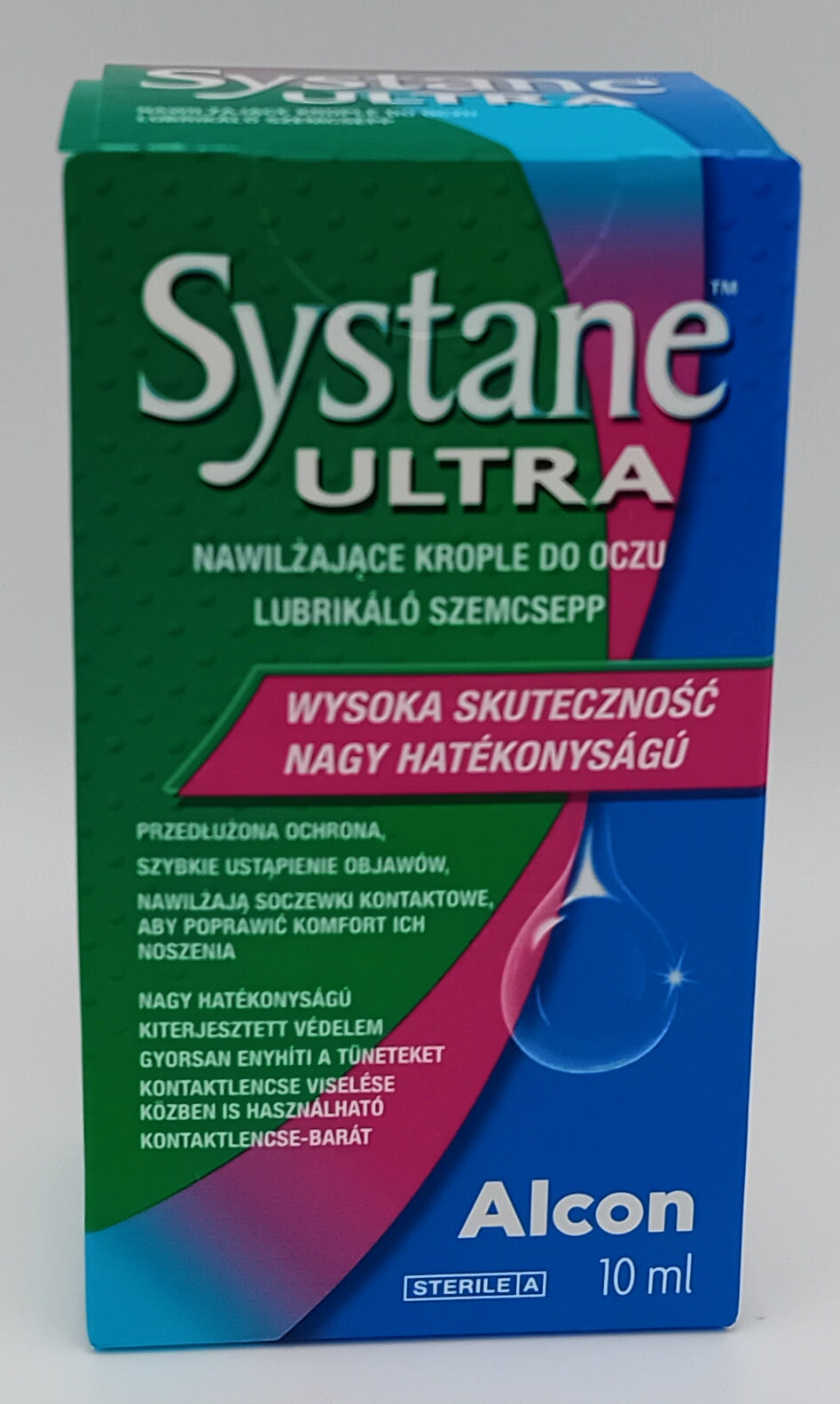 Systane Ultra Lubricant Eye Drops 10ml - Advanced Dry Eye Relief