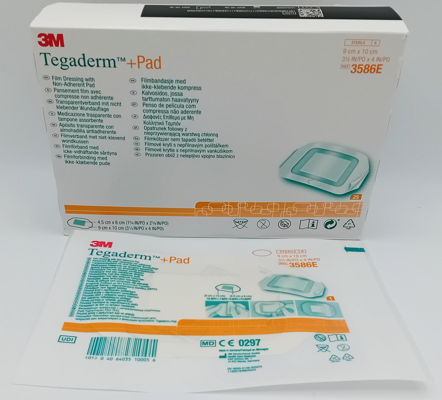 Tegaderm Film + Pad Dressings