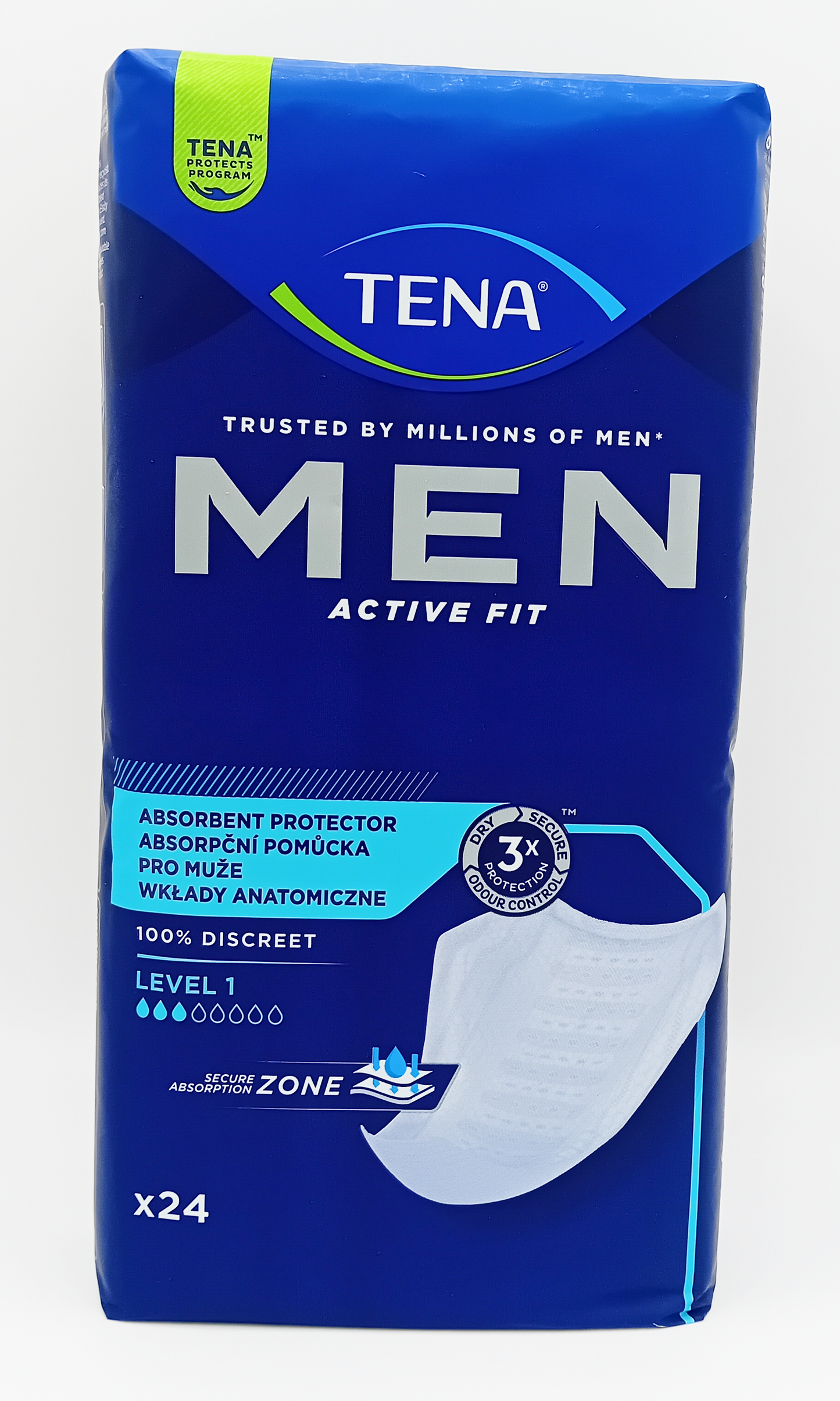 Tena Men Incontinence Protector Pads