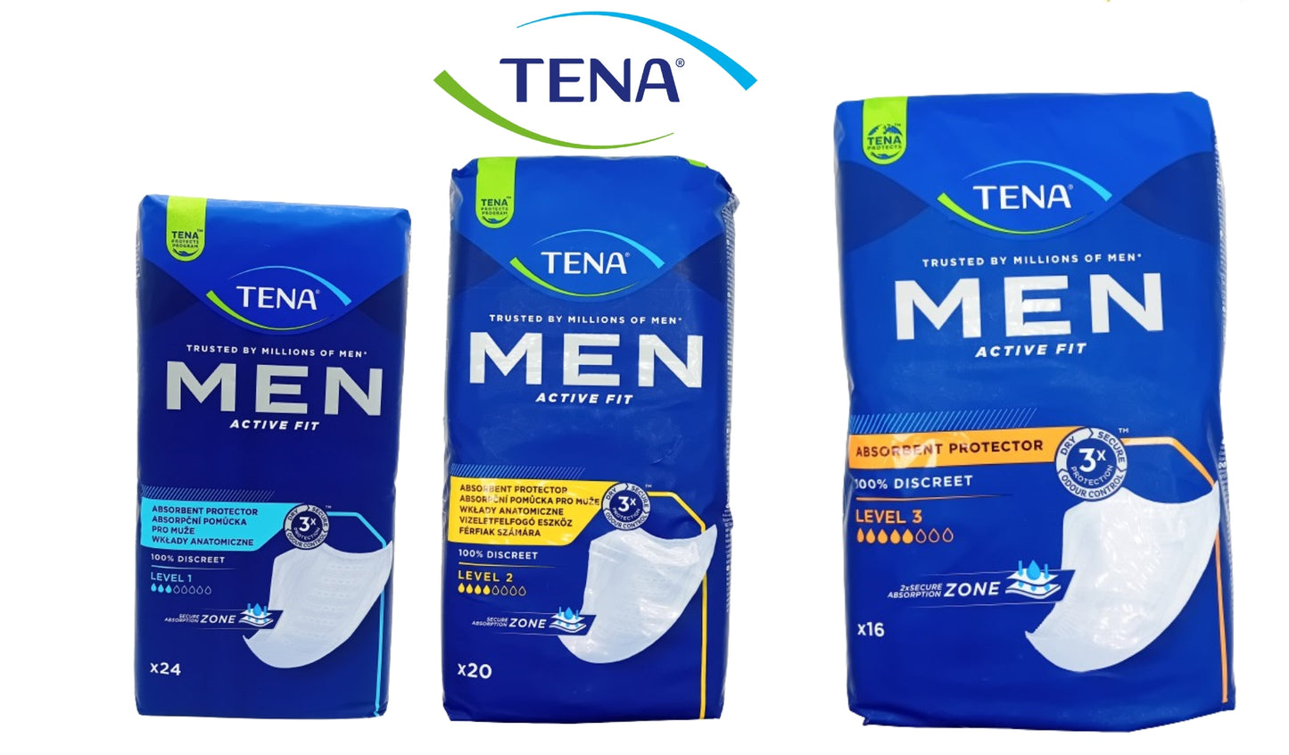 Tena Men Incontinence Protector Pads