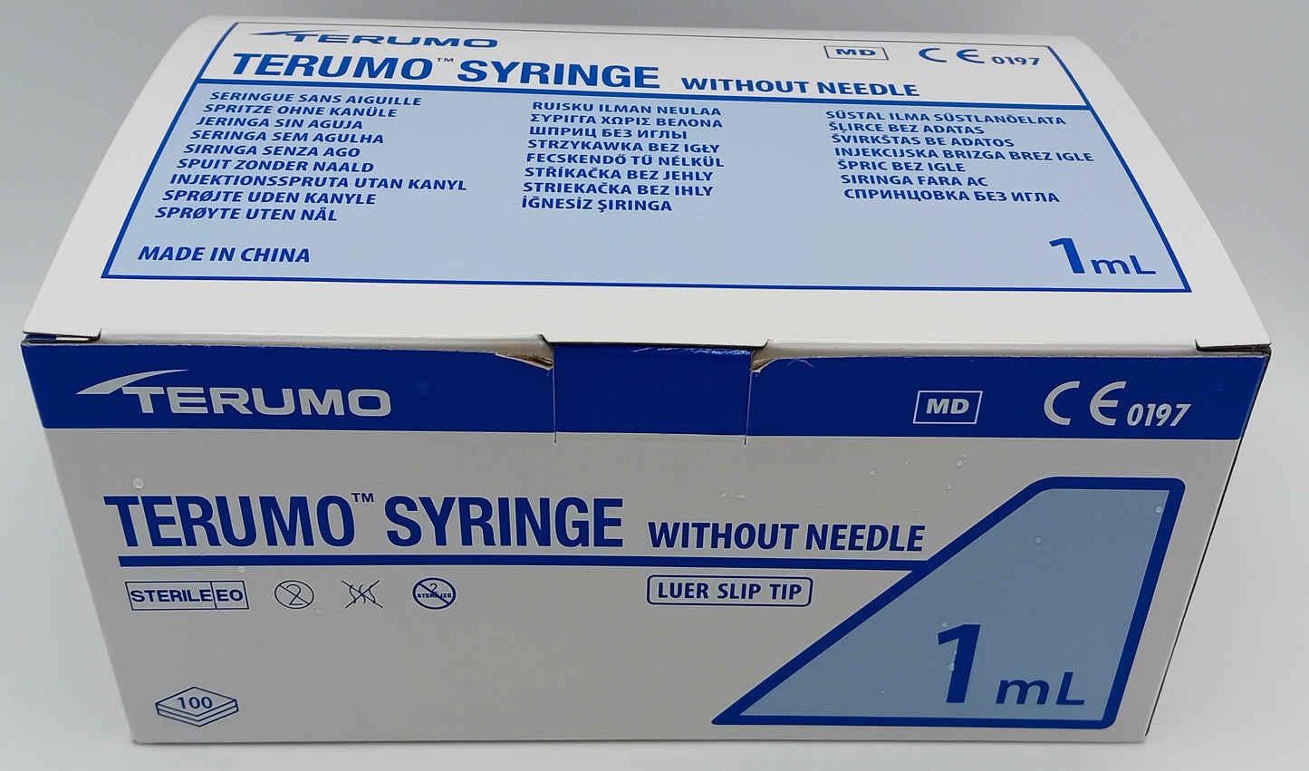 Terumo 1ml Syringes - Box of 100 - Precision Medical Syringes