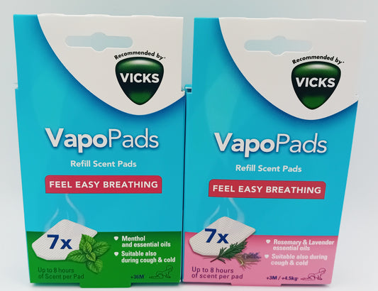 Vicks VapoPads Rosemary & Lavender + Menthol Pads