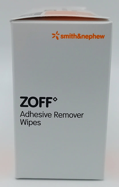 ZOFF Adhesive Remover Wipes - Box of 20